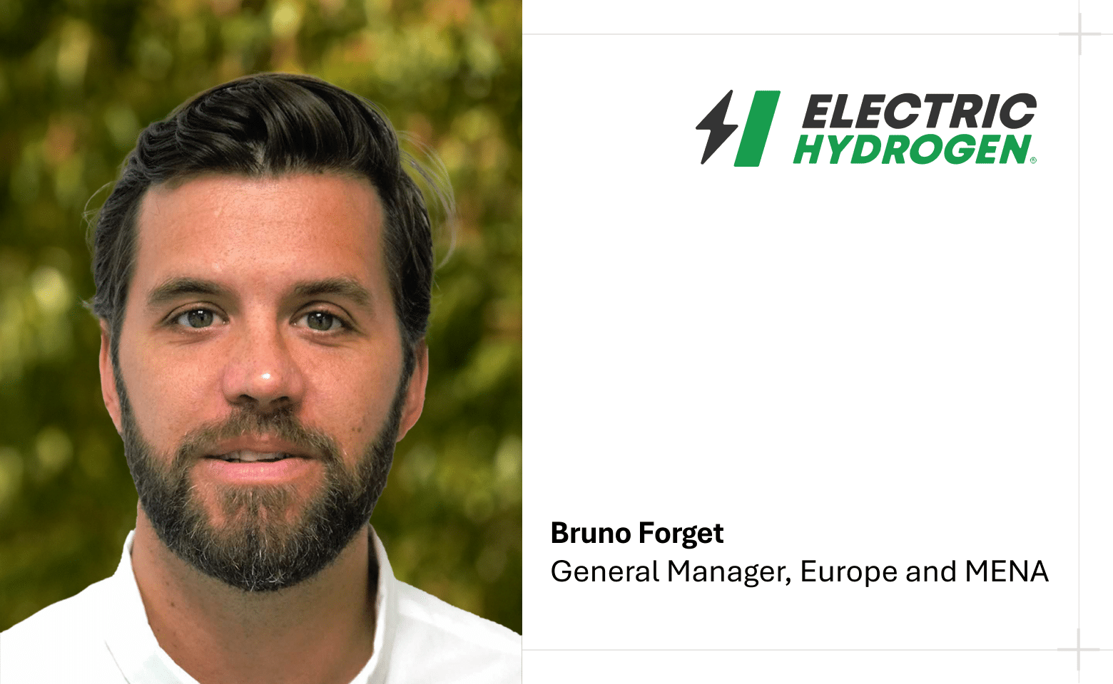 Electric Hydrogen strengthens European operations with appointment of General Manager